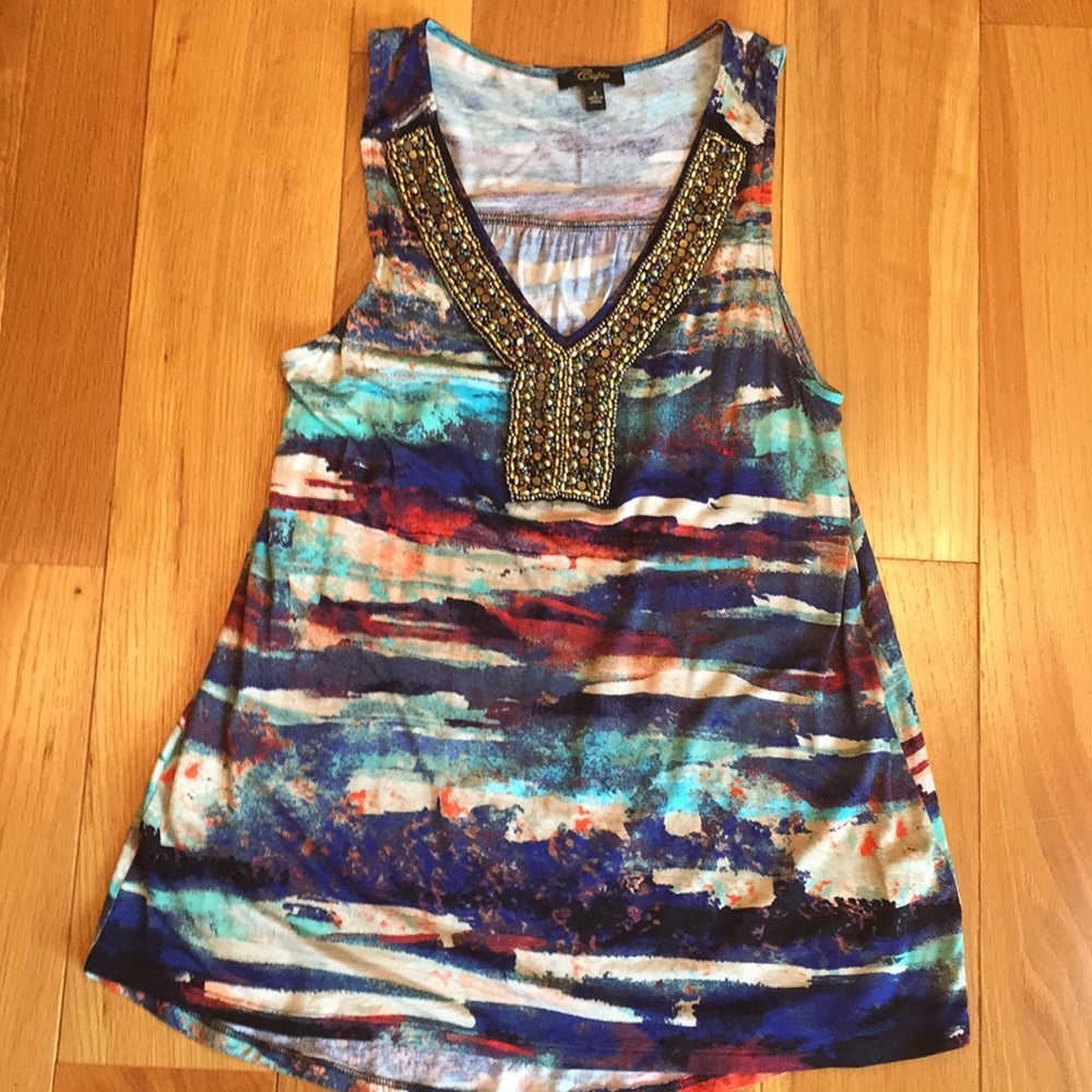 Sleeveless top